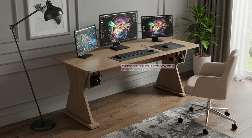 Jasa Pembuatan Meja Gaming Jogja